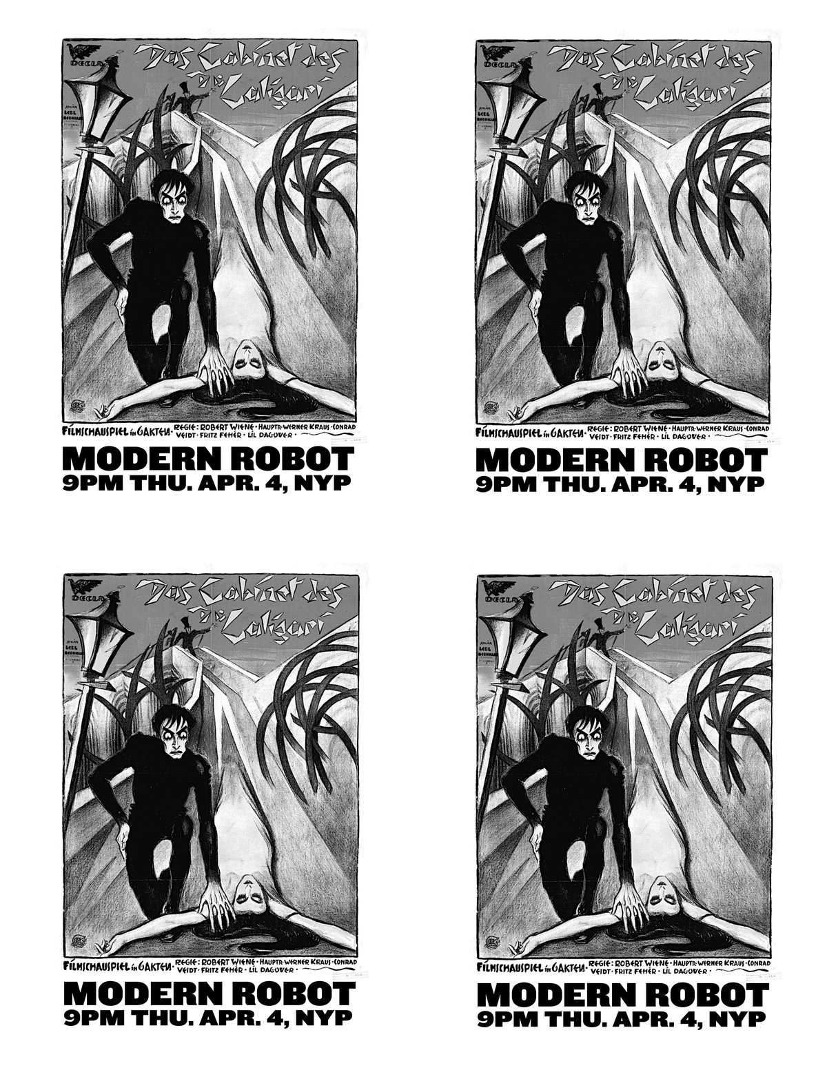 Caligari Handbills